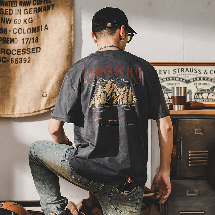 VAAGOON Canoeing Wild Life T-Shirt