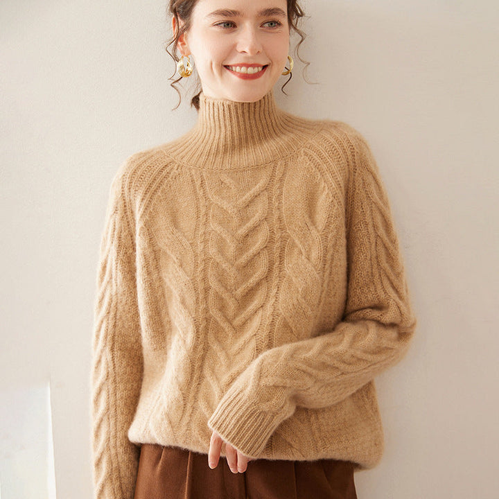 Vaagoon Arctic Shield Cashmere Half Turtleneck Sweater