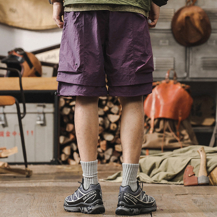 VAAGOON Plum Craze Shorts