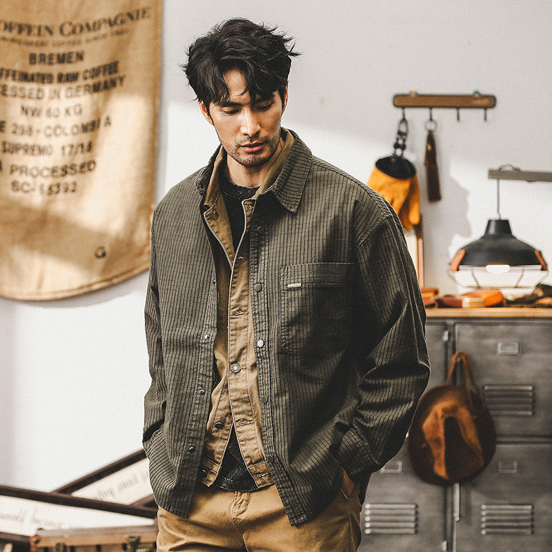 VAAGOON Canyon Grid Shirt