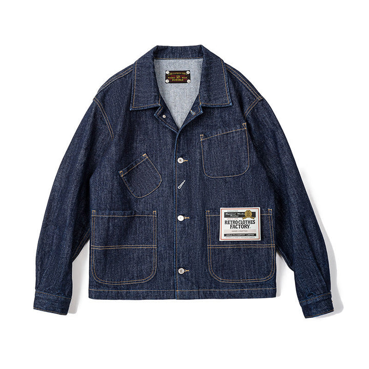 VAAGOON DENIM 4-POCKETS COAT
