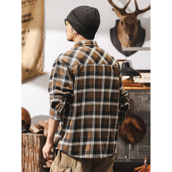 VAAGOON Black Grid Shirt