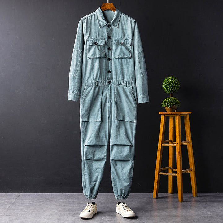 Vaagoon Military Spirit Cotton Jumpsuit
