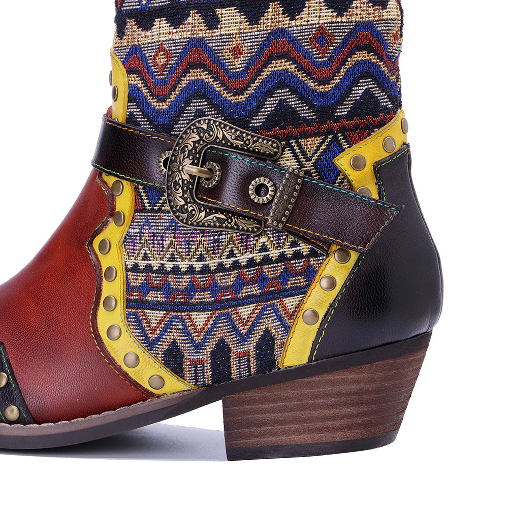 Vaagoon Scarlet Rider Western Boot