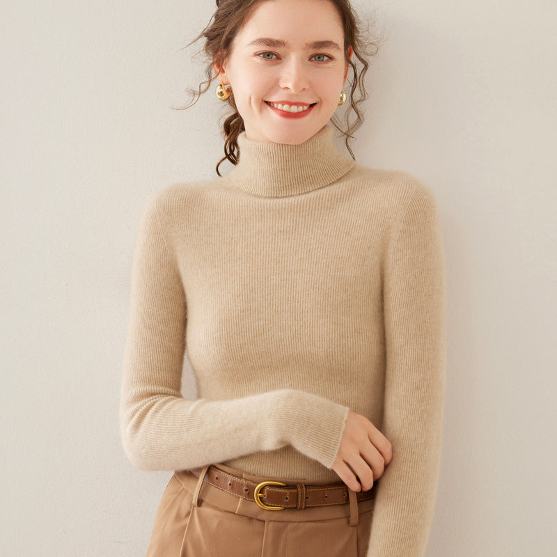 Vaagoon Velvet Crest Cashmere Fisherman Neck Sweater