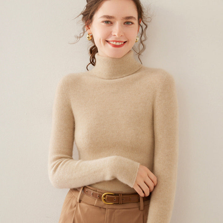 Vaagoon Velvet Crest Cashmere Fisherman Neck Sweater