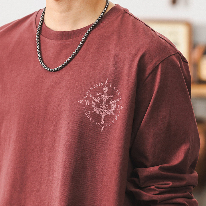 VAAGOON Crimson Strokes Long Sleeve T-Shirt