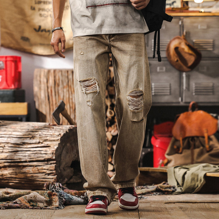 VAAGOON Golden Dusk Denim Pants