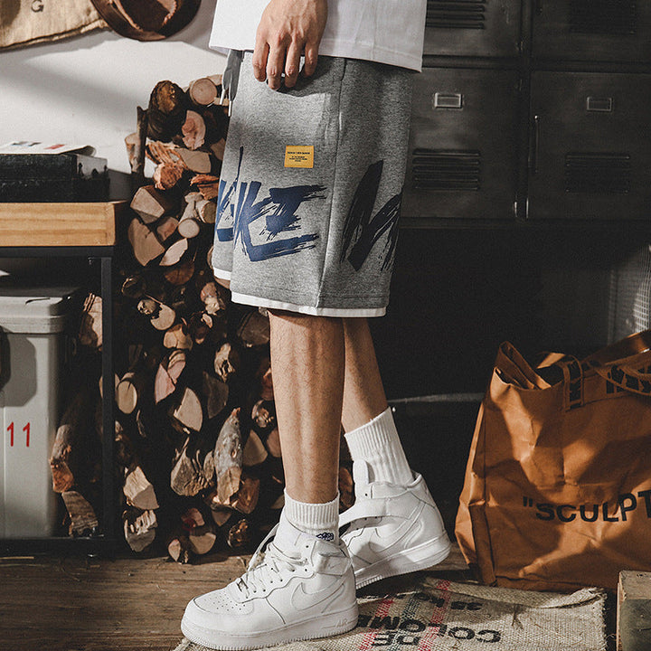 VAAGOON Letter Shorts