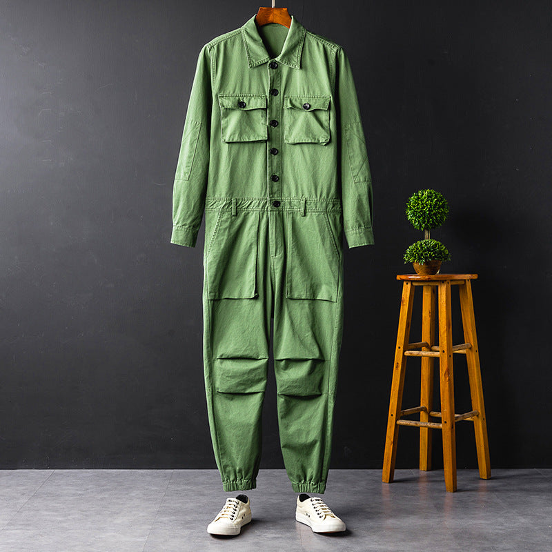 Vaagoon Military Spirit Cotton Jumpsuit