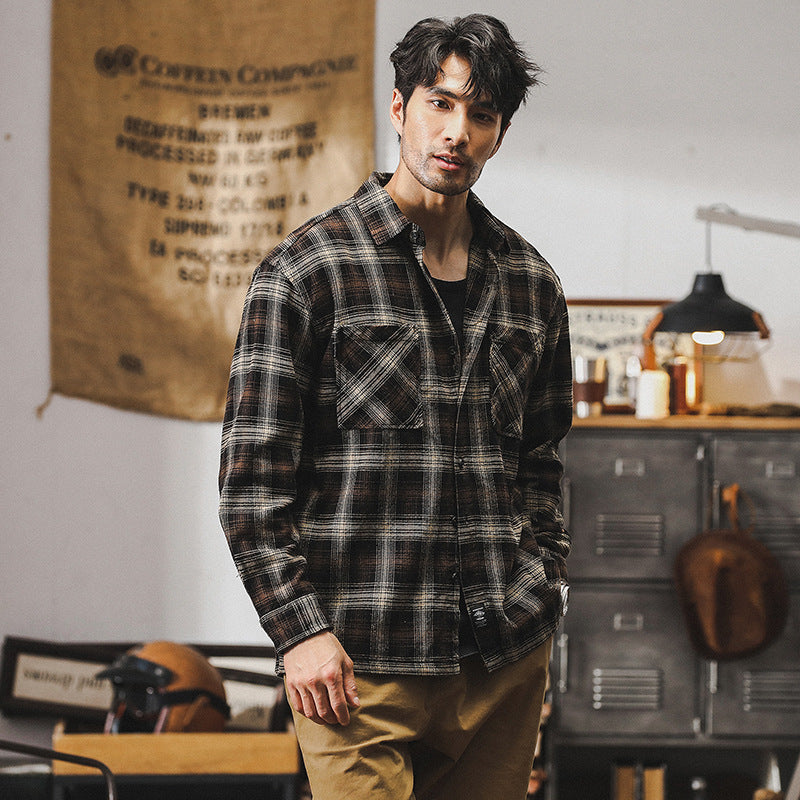 VAAGOON Checkpoint Grid Shirt