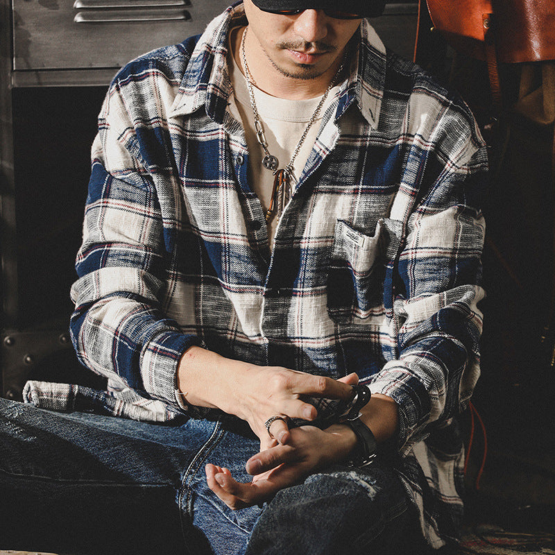 VAAGOON Royal Grid Shirt