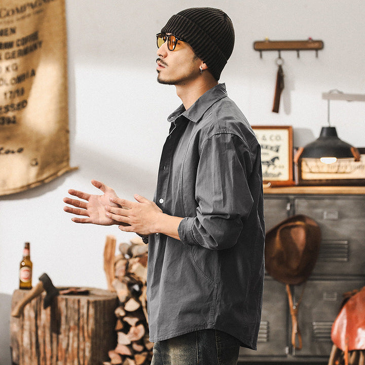 VAAGOON Moss Grid Shirt