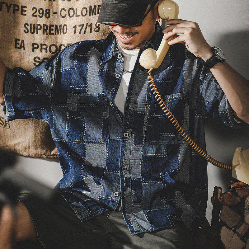 VAAGOON Urban Denim Patchwork