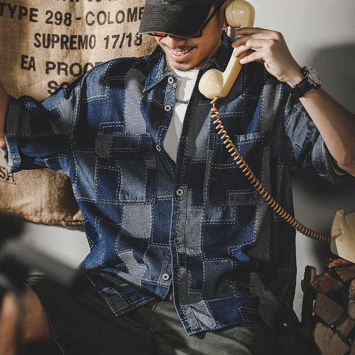 VAAGOON Urban Denim Patchwork