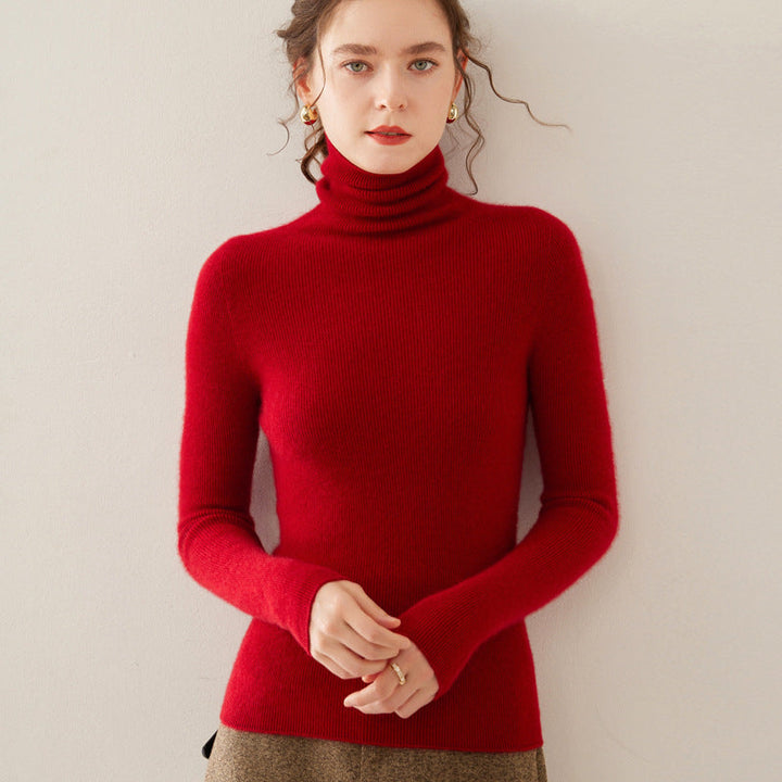 Vaagoon Velvet Crest Cashmere Fisherman Neck Sweater