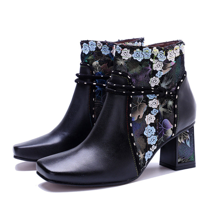 Vaagoon Retro Sheepskin Fashion Boots