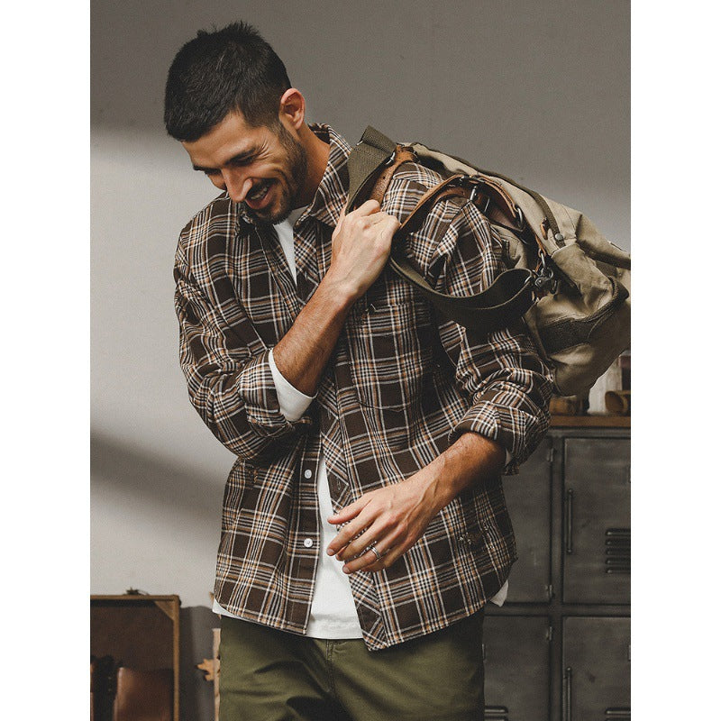 VAAGOON Kyoto Grid Shirt