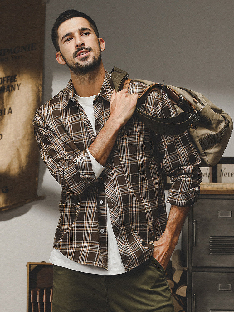 VAAGOON Kyoto Grid Shirt