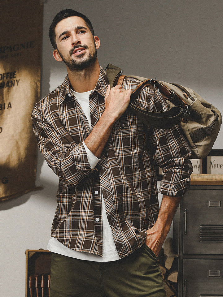 VAAGOON Kyoto Grid Shirt