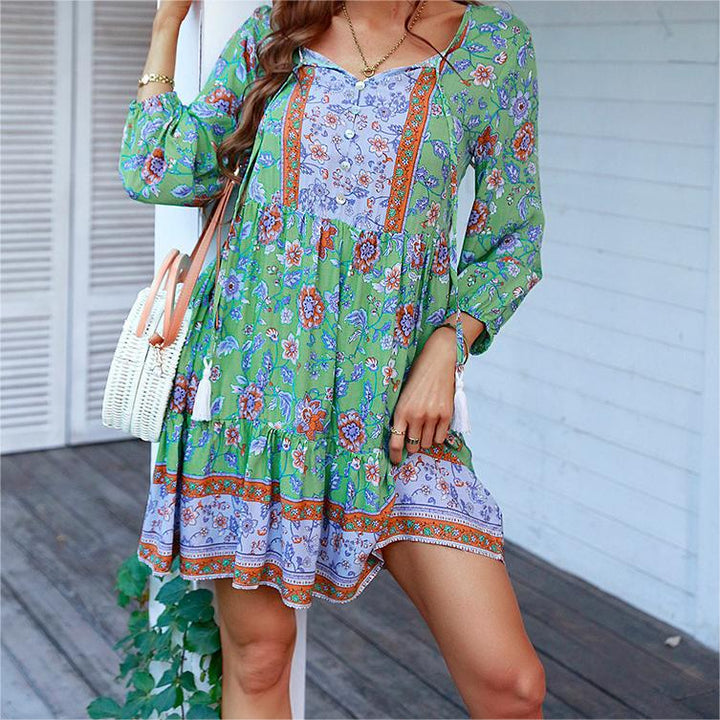 VAAGOON SLEEVE U DRESS