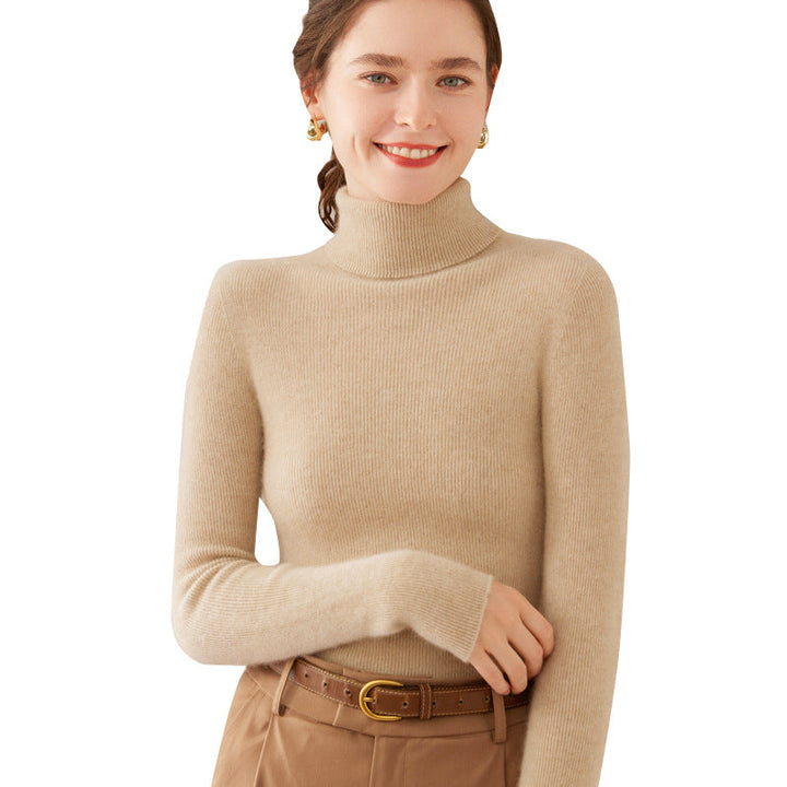 Vaagoon Velvet Crest Cashmere Fisherman Neck Sweater