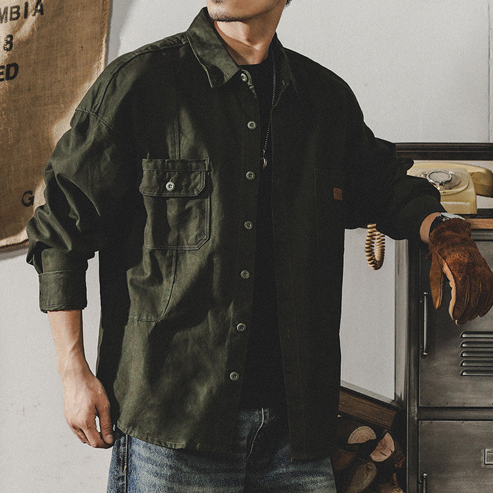 VAAGOON Olive Shield Shirt