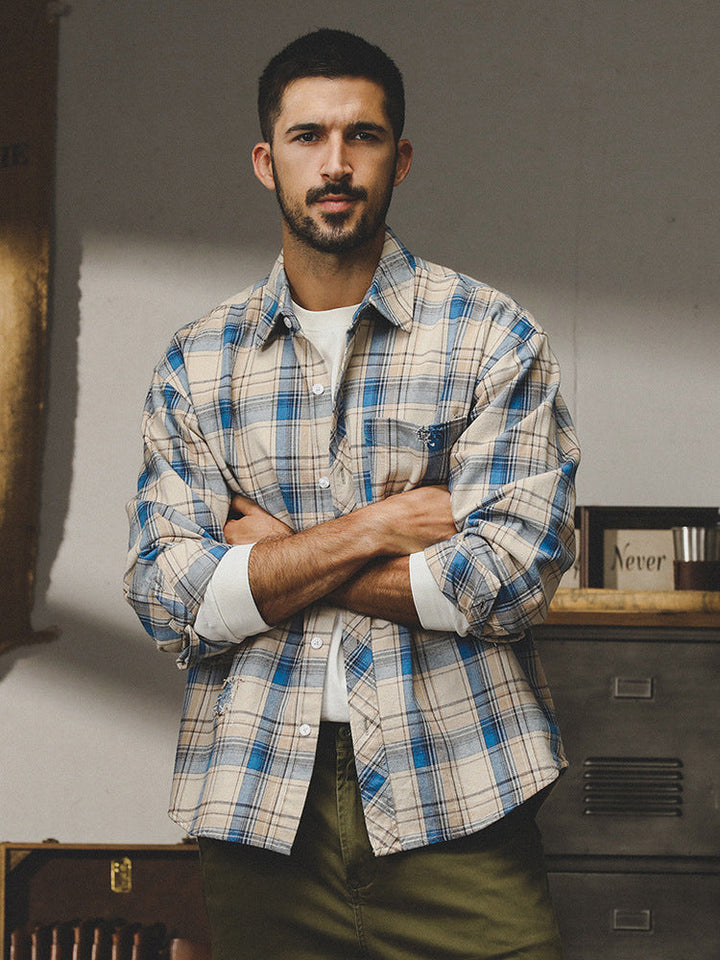 VAAGOON Kyoto Grid Shirt