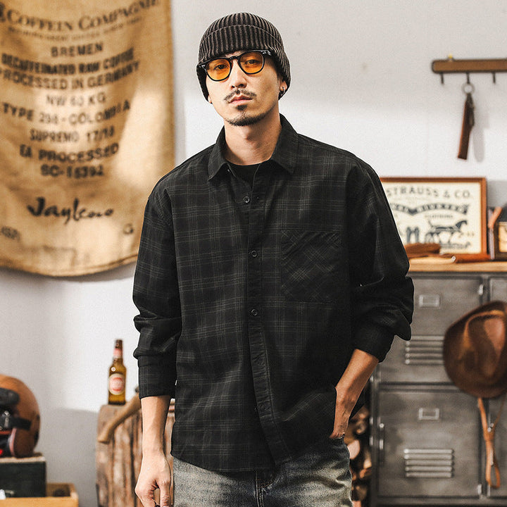VAAGOON Haystack Grid Shirt