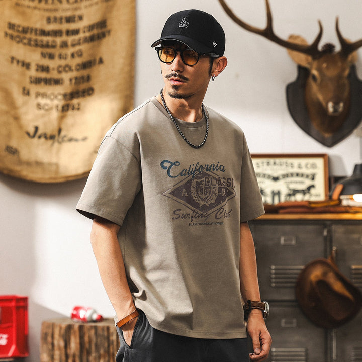 VAAGOON Retro Stripe Spirit T-Shirt