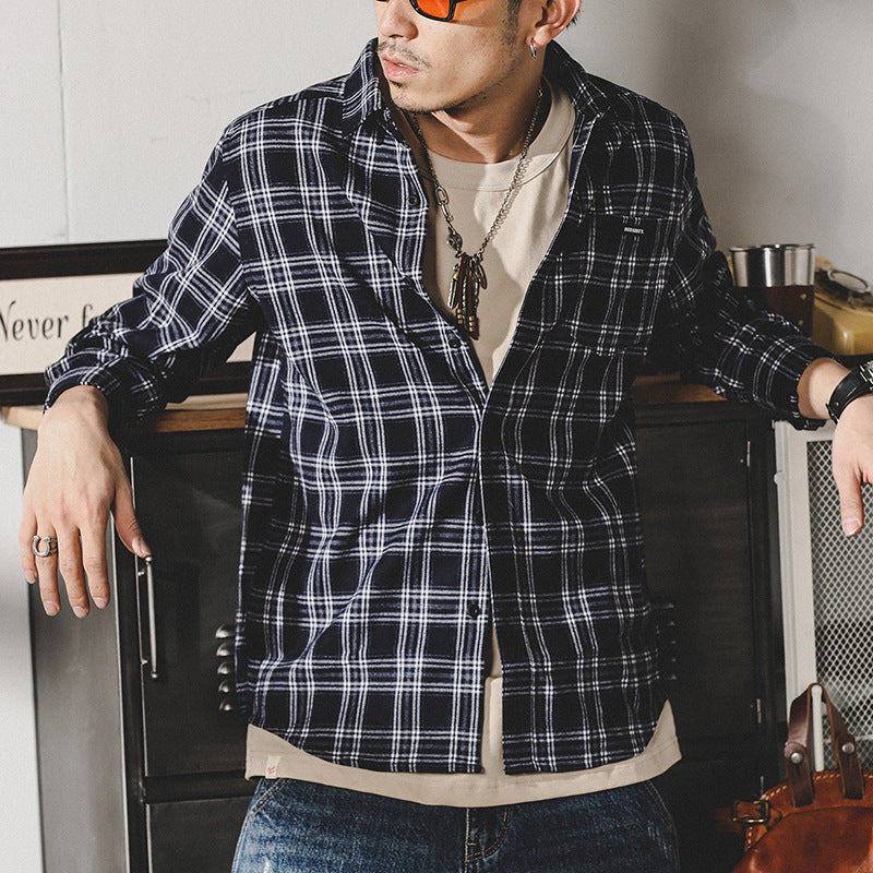 VAAGOON Midnight Grid Shirt