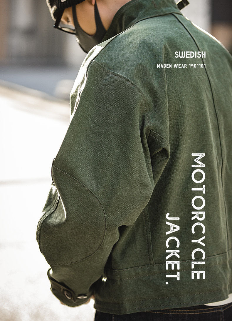 Vaagoon Swedish Style Motorbike Jacket