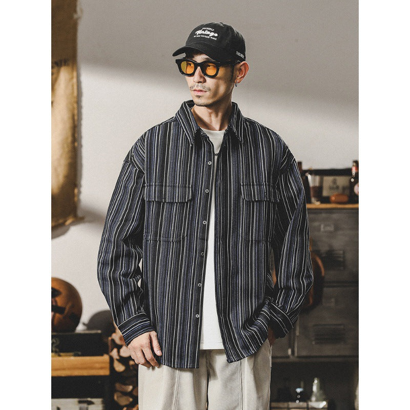 VAAGOON Midnight Stripes Shirt