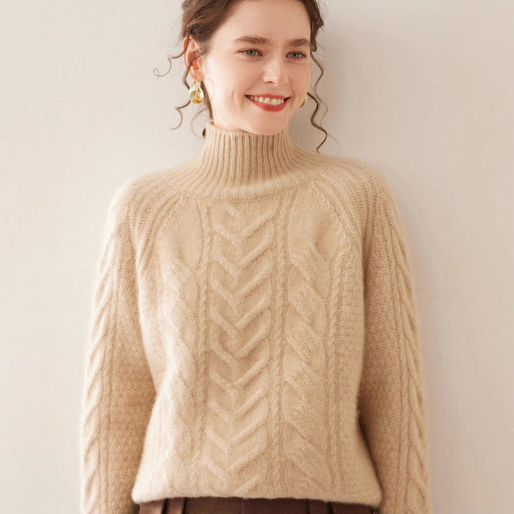 Vaagoon Arctic Shield Cashmere Half Turtleneck Sweater