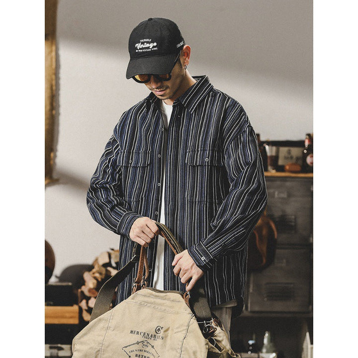 VAAGOON Midnight Stripes Shirt