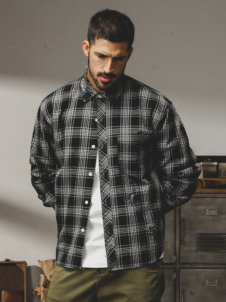 VAAGOON Kyoto Grid Shirt