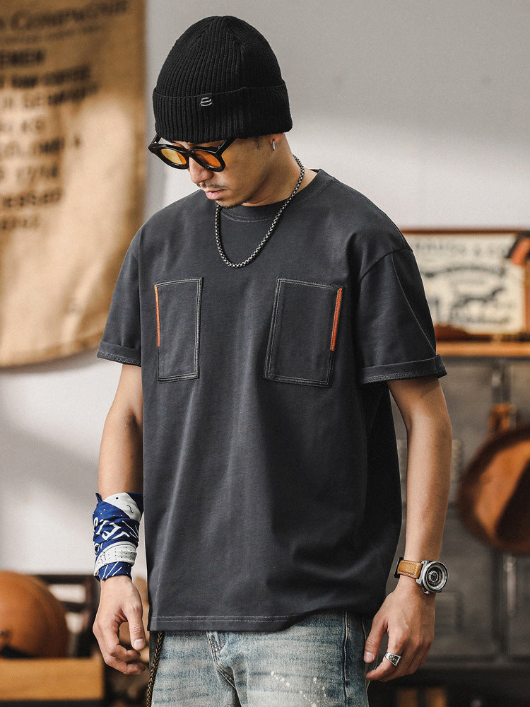 VAAGOON Sunset Geometry T-shirt