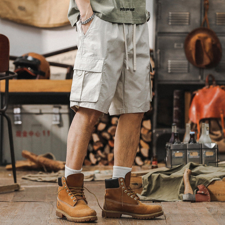 VAAGOON Ivory Scout Shorts