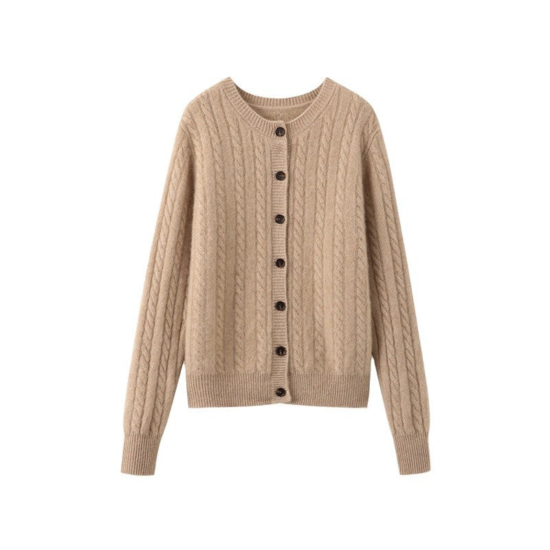 Vaagoon Nordic Cable Cashmere Cardigan