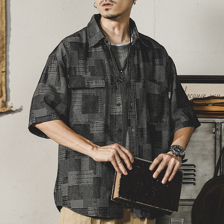 VAAGOON Grid Lines Spirit Shirt