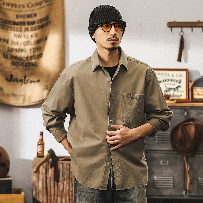 VAAGOON Hillcore Olive Shirt