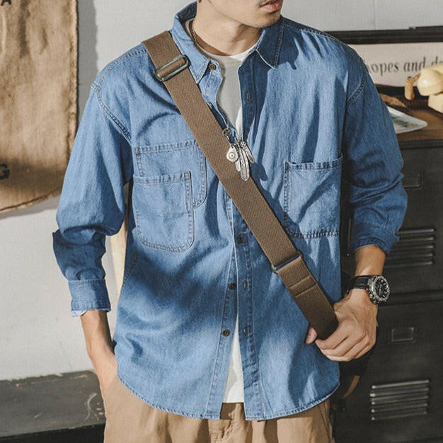 VAAGOON NORM DENIM SHIRT