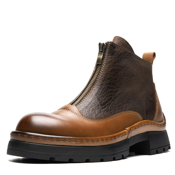 Vaagoon OxfordStep Leather Chelsea Boots
