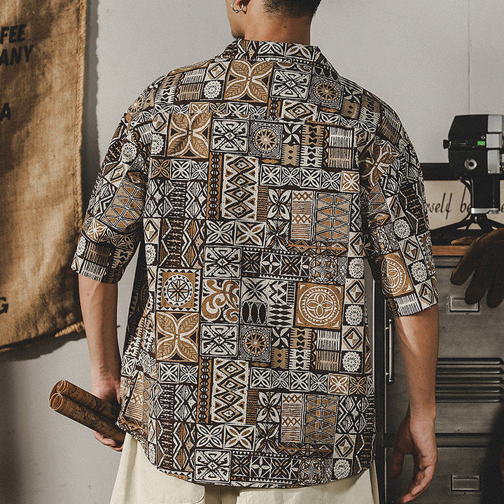 VAAGOON Tribal Patchwork Spirit Shirt