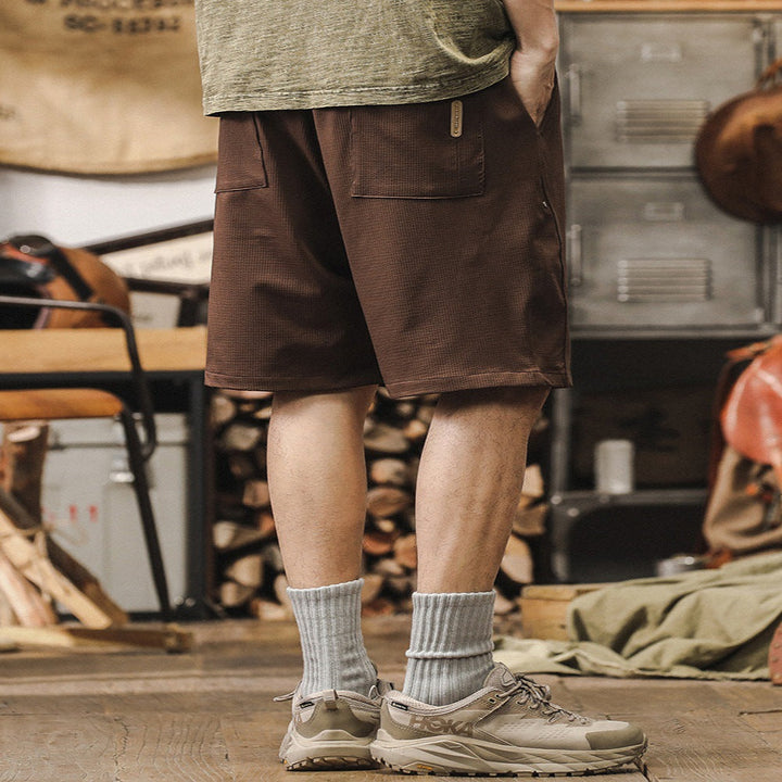 VAAGOON Waffle Ease Shorts