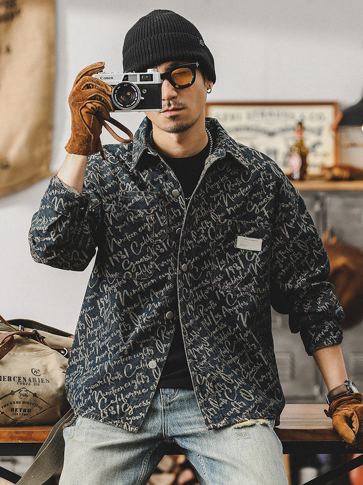 VAAGOON Midnight Script Shirt