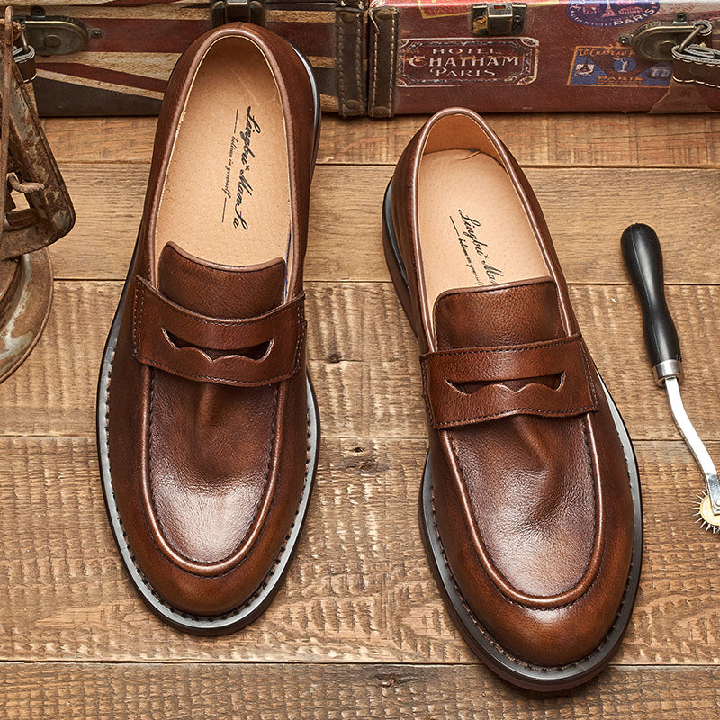 VAAGOON RETRO CLASSIC LEATHER LOAFER