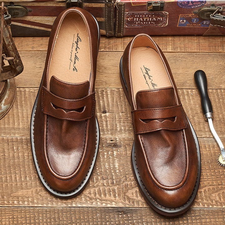 VAAGOON RETRO CLASSIC LEATHER LOAFER