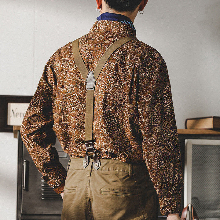 VAAGOON Retro Floral Spirit Shirt