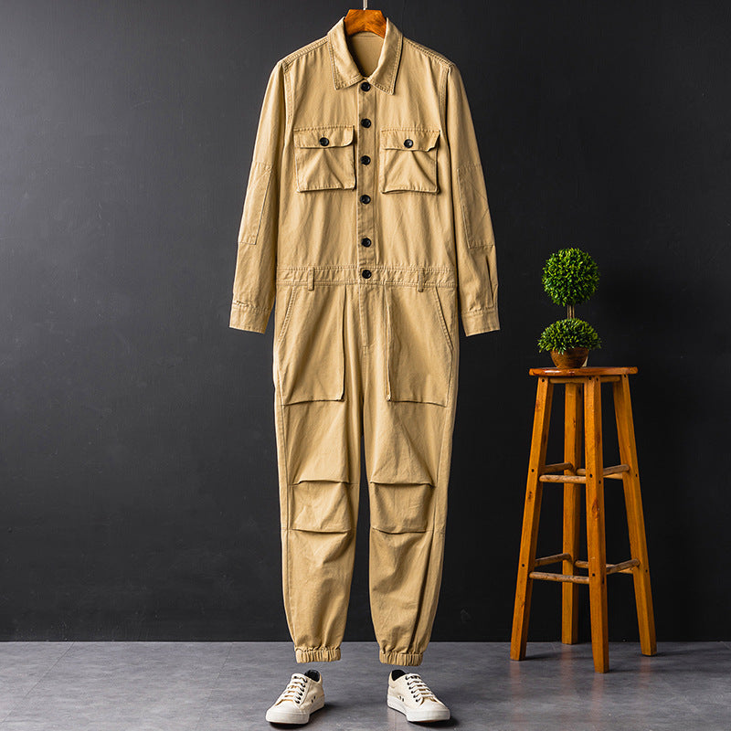 Vaagoon Military Spirit Cotton Jumpsuit